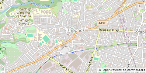 Map of Bristol