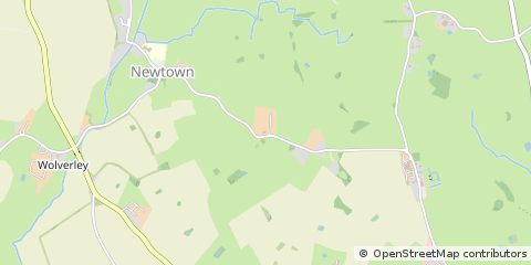 Map of Shrewsbury, Shropshire
