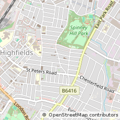 Map of Leicester
