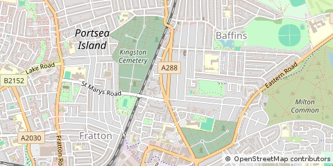 Map of Portsmouth, Hampshire