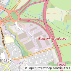 Map of Blackburn, Lancashire
