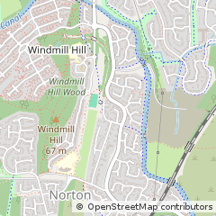 Map of Runcorn, Cheshire