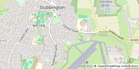 Map of Fareham