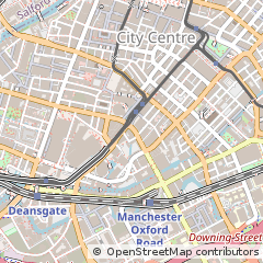Map of Manchester
