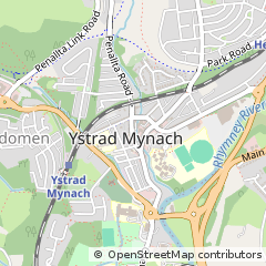 Map of Hengoed