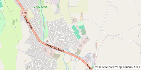 Map of Armagh, Co. Armagh