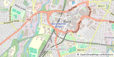 Map of Bury