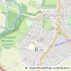 Map of Cambridge, Cambridgeshire