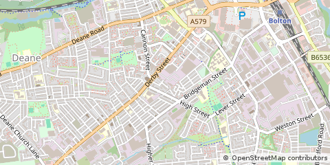 Map of Bolton