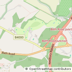 Map of Newbury, Berkshire