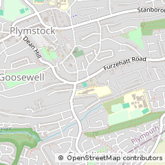 Map of Plymouth, Devon