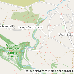 Map of West Yorkshire