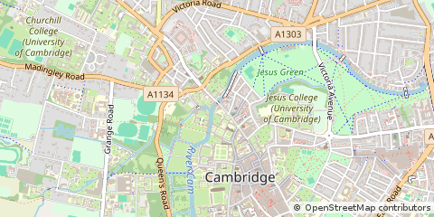Map of Cambridge