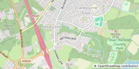 Map of Southampton