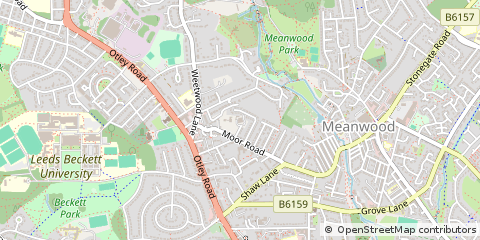 Map of FAR Headingley, Leeds