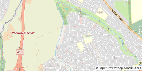 Map of Selby