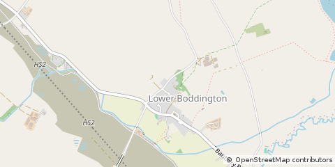 Map of Banbury, Oxfordshire