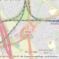 Map of Knottingley, West Yorkshire