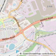 Map of Corby