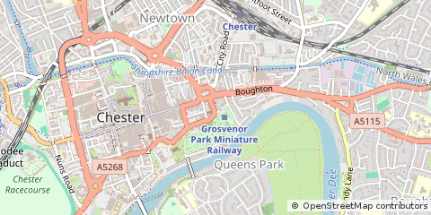 Map of Chester