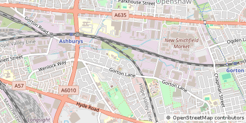 Map of Manchester