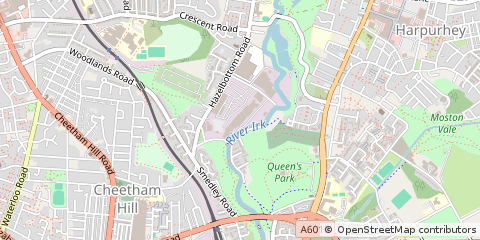 Map of Heywood