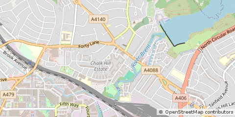 Map of Wembley