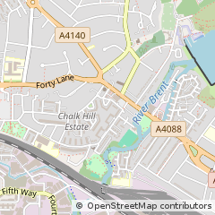 Map of Wembley