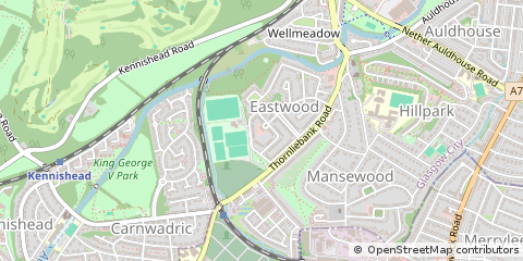 Map of Glasgow