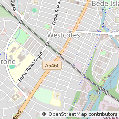 Map of Leicester