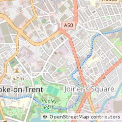 Map of Stoke-on-Trent