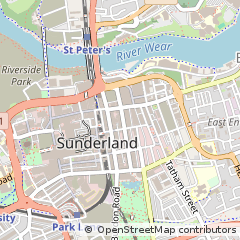 Map of Tyne & Wear