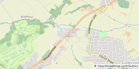 Map of Bradford