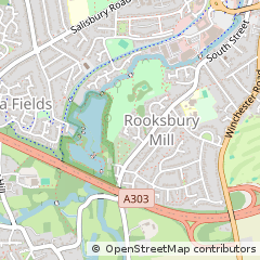 Map of Andover, Hampshire