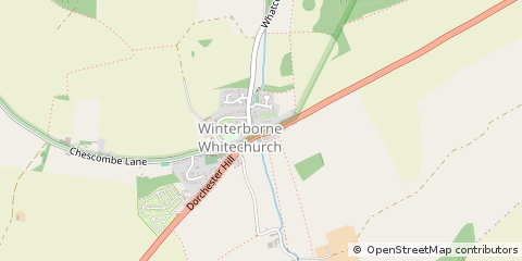Map of Blandford Forum