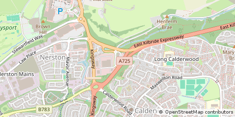 Map of Glasgow