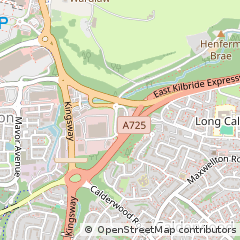 Map of Glasgow