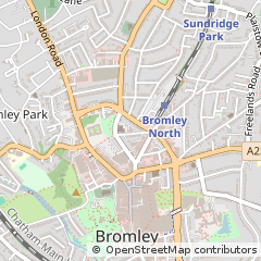 Map of Bromley