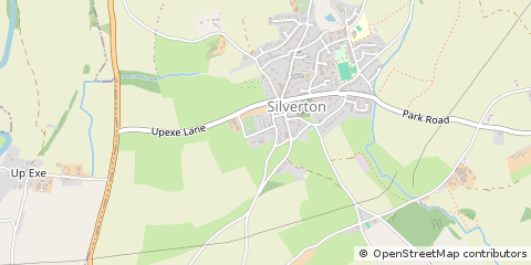 Map of Exeter, Devon