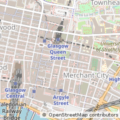 Map of Glasgow