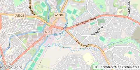 Map of Stoke-on-Trent
