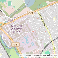 Map of Camberley