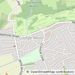 Map of Sheffield