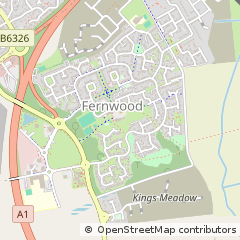 Map of Newark, Nottinghamshire