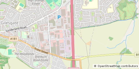 Map of Durham, Co Durham