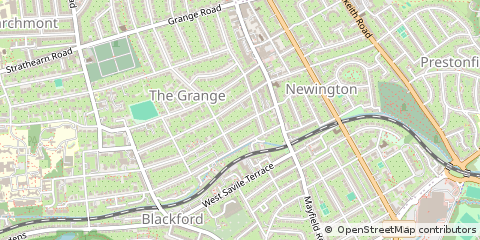 Map of Edinburgh
