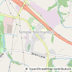 Map of Chesterfield, Derbyshire
