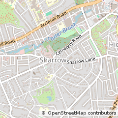 Map of Sheffield