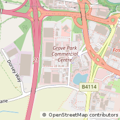 Map of Leicester
