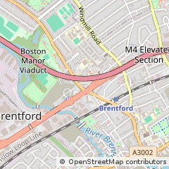 Map of Brentford